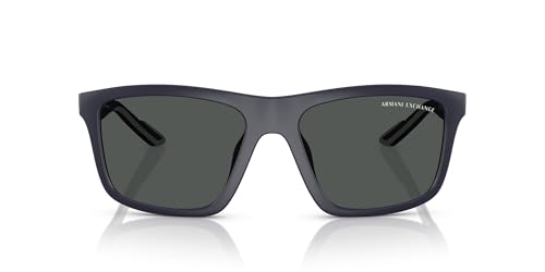 Image of Armani Exchange mens Ax4149su Universal Fit Square Sunglasses