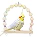日本製 インコ ブランコ 安心安全素材 天然木 セキセイインコ 文鳥 小鳥 小動物 中鳥 オカメインコ Bird Swing