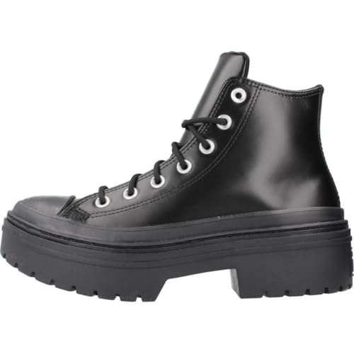 Converse Model Chuck Taylor All Star Lugged Heel Leather Platform BLKPSE2