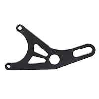 8,7-Zoll-Bremsscheibe 3,2-Zoll-Radialsattel, Scheibenbremsenadapter Hintere Halterung CNC-Aluminium-Bremssattelumbau Elektroroller Radialmontage für Motorrad Mountain