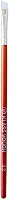 Pincel Brown Line Chanfrado Silicone 43, Marrom/Branco, Klass Vough