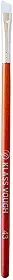 Pincel Brown Line Chanfrado Silicone 43, Marrom/Branco, Klass Vough