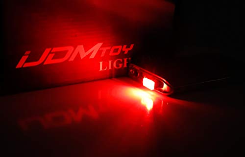 Kit de iluminación ambiental LED para interior de auto USB rojo miniatura 5