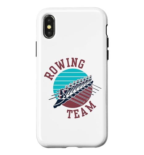 Rowing Team Row �X�|�[�c�N���[���[���[ �X�}�z�P�[�X iPhone X/XS �p