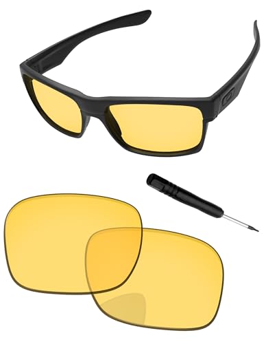 Image of Replacement Lenses & Screwdriver for Oakley TwoFace OO9189 Sunglass - Precision Fit, UV Block & Impact Resistant