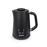 Salter Chocolatier to Share 4-in-1 Hot Chocolate Maker – Automatic Milk Frother, Heater & Foamer, 500ml Heating Capacity, Digital LED Display, Temperature Control Dial, 360° Swivel Base, 500W