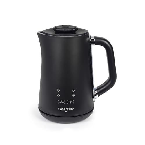 Salter Chocolatier - Máquina de chocolate caliente para compartir: espumador de leche automático 4 en 1, calentador y espumador, capacidad de calentamiento de 500 ml, pantalla LED digital, esfera de
