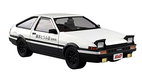 Aoshima Initial D: Takumi Fujiwara 86 Trueno Toyota 1:24 Scale Model Kit