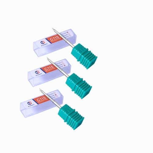 Image of C115-I /IS /K Soldering Iron Tips, Pointed /Curved /Knife Cartridges, Suitable for NT115 Handle, For JBC GVM OSS Aixun Soldering Station Replacement Welding Tip Head PHONE Repair Tools (C115-I /IS /K)