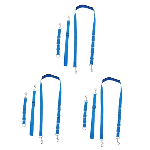 HAPINARY 3sets Dog Grooming Harness Dog Grooming Loop Supplies Pet Strap Pet Cord 3pcs*3