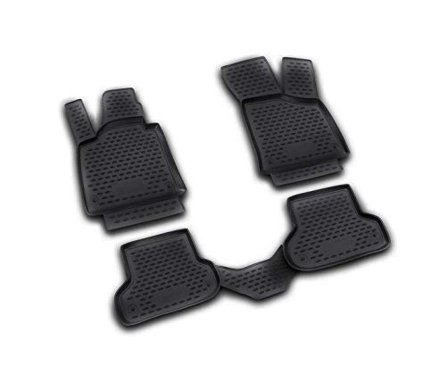 Tapis de sol en caoutchouc TPE noir Audi A3 8P accessoires auto VD342