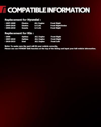 Image of Torchbeam Front Brake Caliper for Kia 2010-2013 Soul, Hyundai 2006-2010 Sonata 2.4L, Hyundai 2009-2010 Elantra 2.0L, Hyundai 2007-2008 Elantra, Front Left or Front Right Caliper Replace # 19B2998