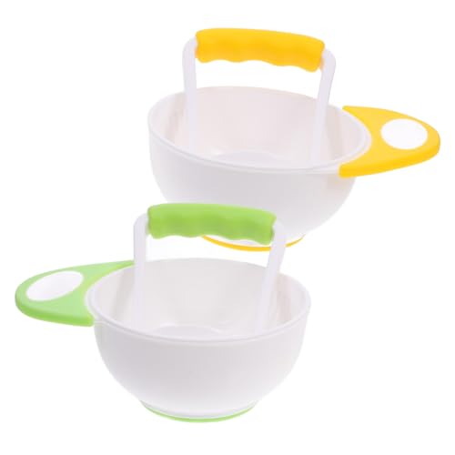 MOLUCKFU Grinding Bowl Set for Food Masher Dish Boys and Girls Fruit and Vegetable Puree Maker