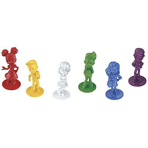 Clue Junior Spiel, 2-seitiges Spielbrett, 2 Spiele in 1, Clue Mystery Spiel für jüngere Kinder, Kinder-Brettspiele, Juniorspiele – Ansicht 7