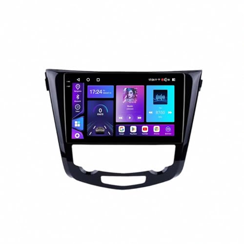 Navegador GPS para coche Nissan X-Trail T32 con pantalla táctil HD y CarPlay inalámbrico