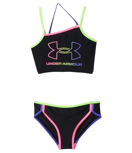 Under Armour Girls' Angled Midkini (Little Kid)