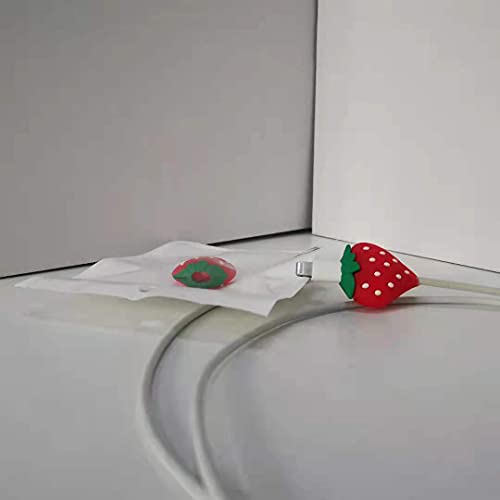 1 Pieces Charger Cable Saver, Silicone Flexible Wire Protector, Data Lines Cable Protector/Wire Repair/Pet Bite Case,Type-C Cord Protector Headphone Adapter Saver, Cute Animal Shapes and Spiral Shapes