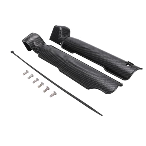 Gettimore Protections de fourche avant pour Surron pour Light Bee Electric pour moto - Housse de protection antichoc avec motif en fibre de carbone