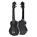 Gyj&mmm 21 Zoll Sopran Ukulele Anfänger Set,Akustische Ukulele 4 Saiten Hawaii Gitarre,Ukulele Starter Sopran Ukulele Kinder Anfänger Ukulele,Schwarz