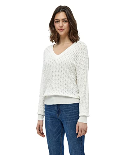 Peppercorn Rosalia V-Neck Pullover Curve Suéter, Cloud Dancer, 50 para Mujer Cover