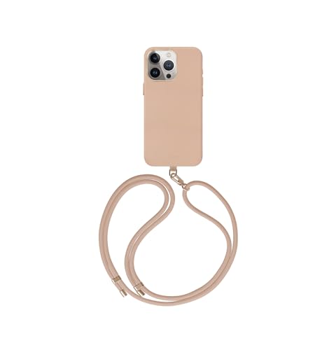 Coehl Muse – Coque de téléphone compatible avec iPhone 15 Pro, charge magnétique MagClick compatible (ivoire)