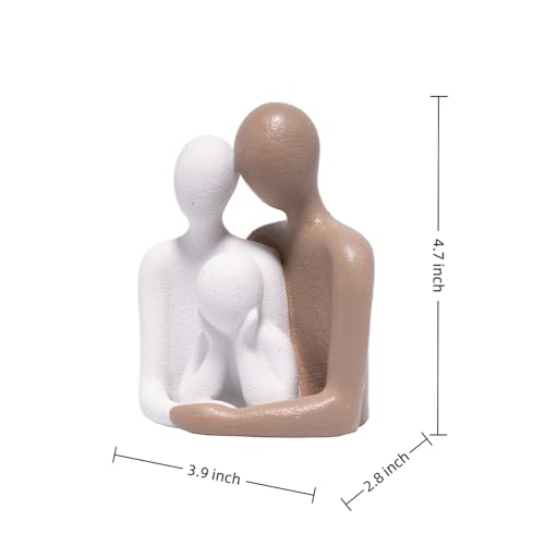 Estatua Abstracta Familia de Resina para Decoración Interior miniatura 5