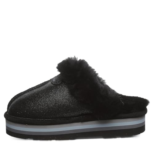 Image of BEARPAW Women's Retro Loki Slippers | Cozy Indoor & Outdoor Shoes, Warm Wool Blend Lining, Lightweight EVA Outsole, Indoor & Outdoor Comfort