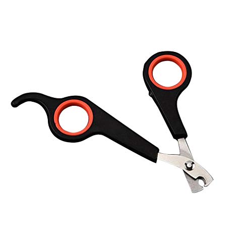 Pet Nail Scissors Stainless Steel Dog Nail Scissors Cat Nail Clippers White