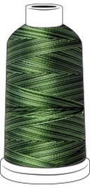 Hilo de bordado de rayón Madeira, bobina de 1100 yardas, color verde ombre, modelo 2033 miniatura 1