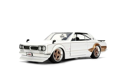 Jada Nissan Skyline GT-R 1971 Modelo a Escala 1:24 miniatura 6