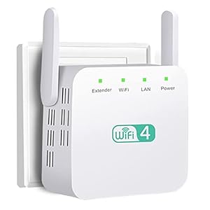WiFi Extender, 360° Full Coverage of 4500sq. ft, WiFi Extenders Signal Repeater Booster, WiFi Repeater Internet Booster…