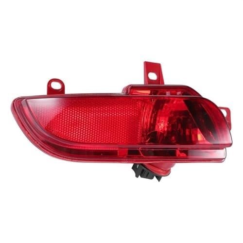 Luz Trasera Luz De Parachoques Trasero Coche, Marcha Atrás Compatible con Peugeot 206, 207, 2009-2014, Antiniebla Trasera, Reflector, Lente Roja Izquierda, 1 Uds