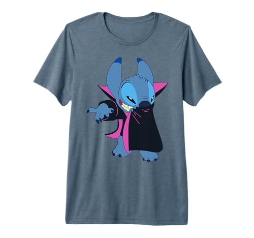 T-shirt Stitch Halloween vêtement vampire Disney original pour fan