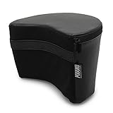 PODOKO Portable Thigh Guitar Cushion - Soft Leg Pad for a Variety of Guitarists - May Replace Guitar Footstool - Assist Guitarists to Sit and Play Comfortably - Complete with Pick and Pick Holder