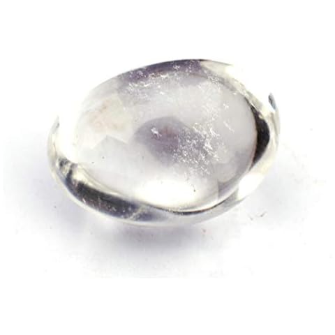 Natural Clear Quartz Himalayan Crystal Tumble Stone Stone of Powerful Healing (Approx 2cm Each) Reiki Healing Energy Charged & Beautifully Gift Wrapped Cover