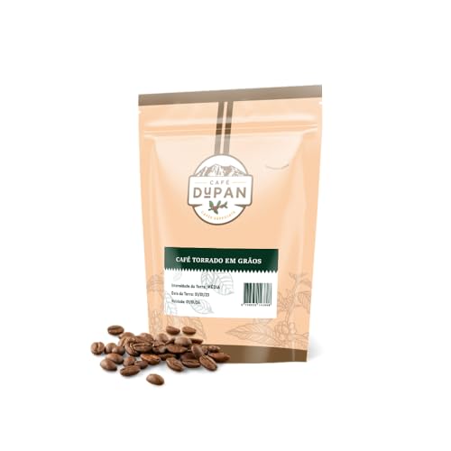 Café Dupan Torra Média em Grãos - 250g (Variação de Quantidade de Pacotes Disponível) - Grãos Selecionados, Aromático e Fresco