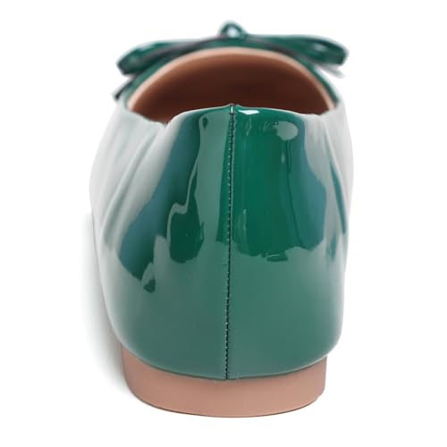 Image of Dear Time Women's Casual Foldable Ballet Flats Square Toe Ballerina Flats Shoes Comfortable