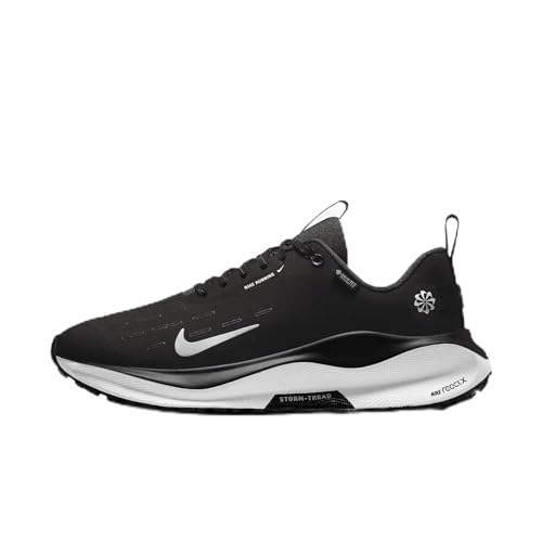 Nike InfinityRN 4 Gore-TEX Herren wasserdichte Straßenlaufschuhe (FB2204-001, Schwarz/Anthrazit/Volt/Weiß), 40 EU
