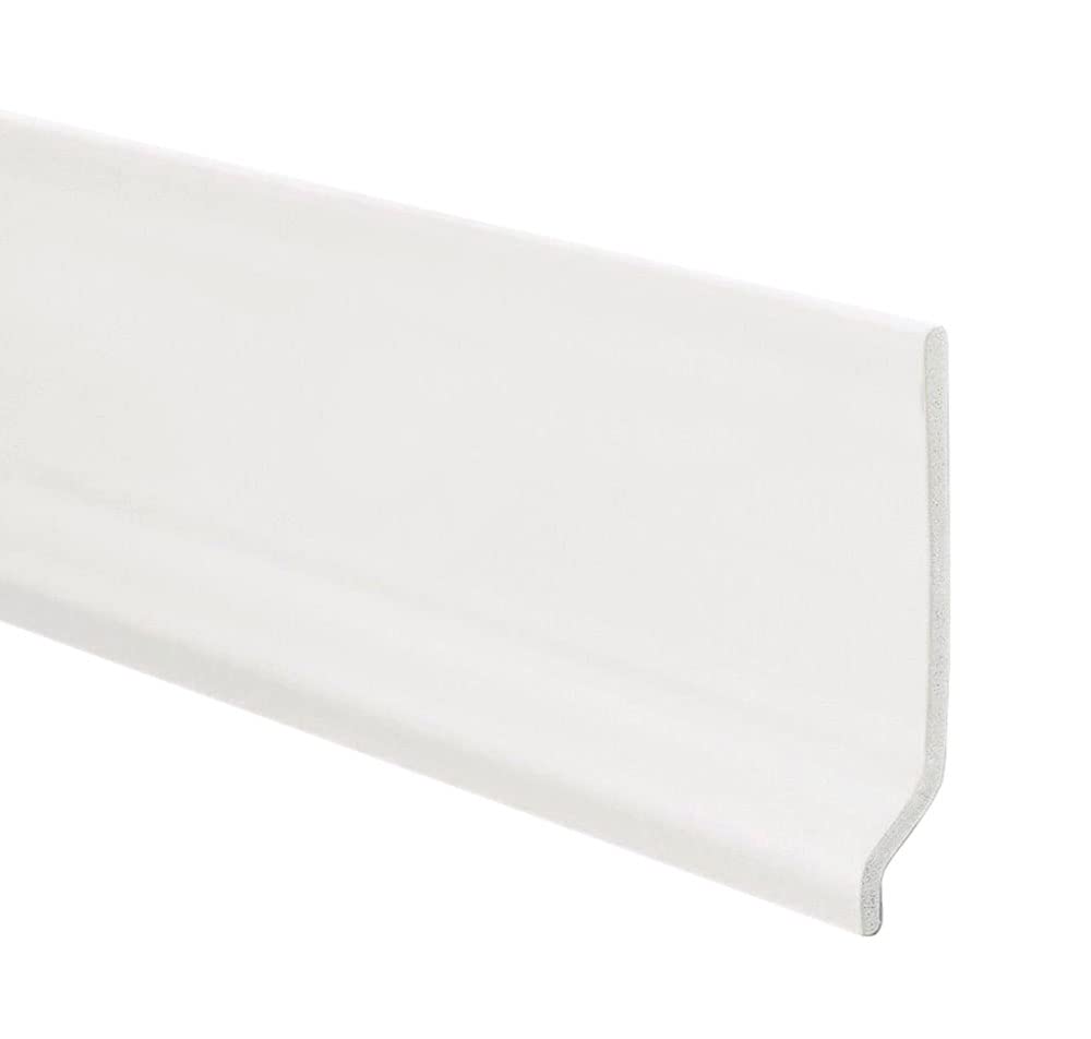 Battiscopa in PVC bianco 7 cm - 10 pezzi da 2 mt - 20 metri lineari