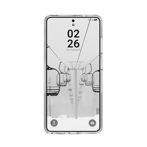 Image of Urban Armor Gear UAG for Galaxy S26 Ultra 5G Case, Scout Clear - Compatible with Magnetic Charging Transparent Rugged Military Drop Tested Protective Cover - Ice /White