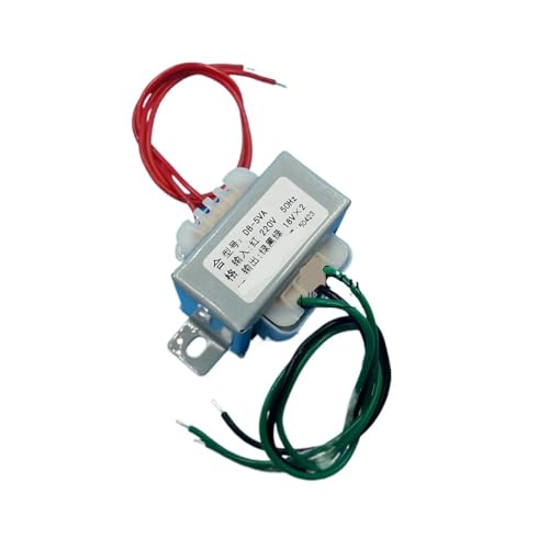 Transformateur EI4120 5W DB-5VA double sortie 18V-0-18V pour circuits audio