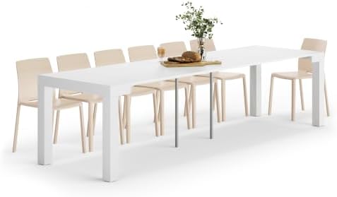 Mobili Fiver, First, Extendable Console Table 17.7(120) x35.4 in,...
