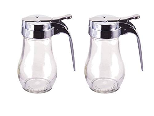 Great Credentials© Dispenser per sciroppi con parte superiore in zinco pressofuso, 396,9 g (2, 14 once)