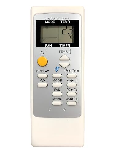 Image of Upix AC Remote No. 76 (No Backlight), Compatible /Replacement for Sharp AC Remote Control (Exactly Same Remote Will Only Work)