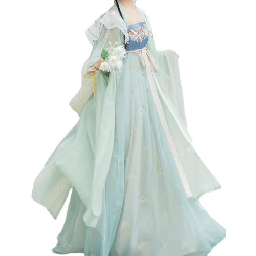 Hanfu tunique Tang manches longues vêtement traditionnel printemps