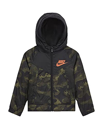 Nike Little Boys Full Zip Windrunner Fleece Hoodie Jacket