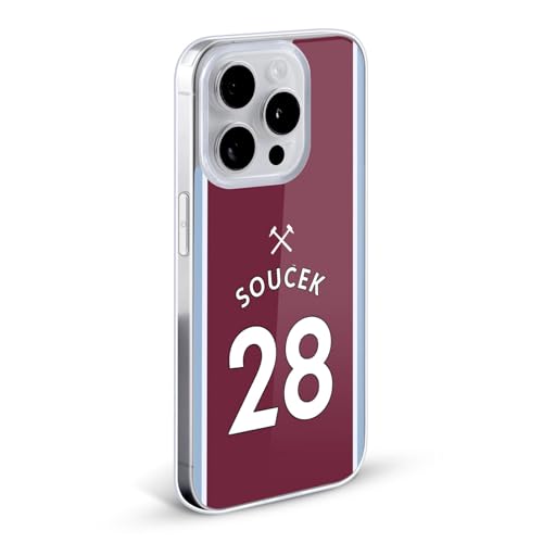 Funda para iPhone 15 West Ham Ideal para Ver Partidos de Fútbol 2