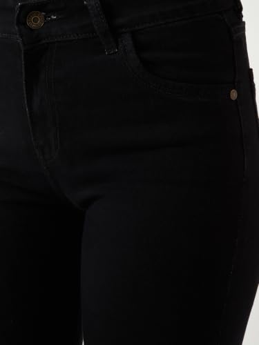 Image of Miss Chase Women's Skinny High Rise Regular /Cropped Length Stretchable Denim Jeans