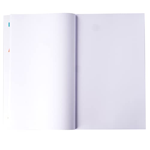 Image of Apsara Mahabar (Foolscap) Longbook | 33 CM x 21 CM Approx - Pages 280 | Plain Unruled Long Notebook | GSM 56 | Use for School & College Students and Professionals | Covers May Differ | Pack of 6