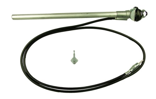 Antena de mástil cromada an7900 a de cabezal pequeño para coche